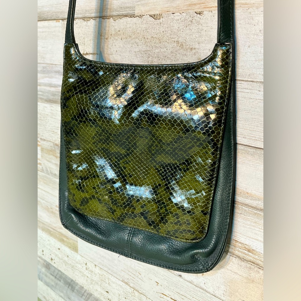 Fossil Snakeskin Crossbody